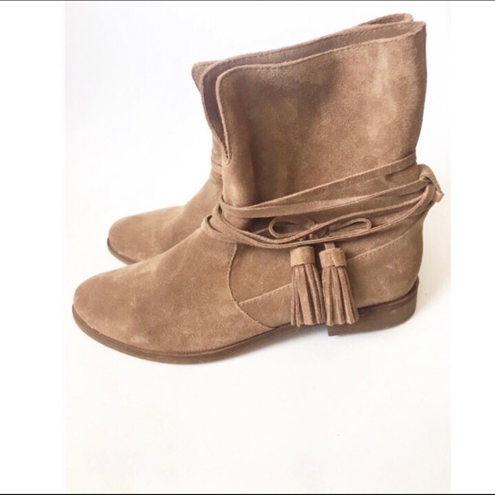 Splendid suede booties